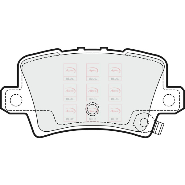 BRAKE PADS (REAR) (R90) image