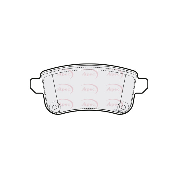 APEC BRAKE PADS (REAR) (R90) image