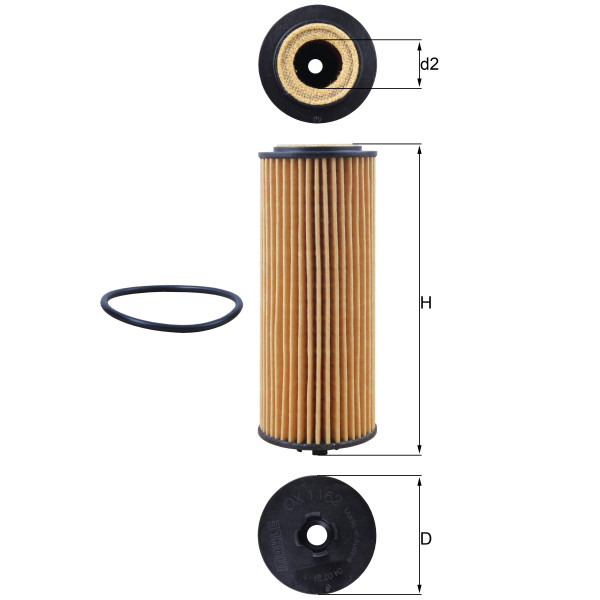 OIL FILTER - ELEMENT image