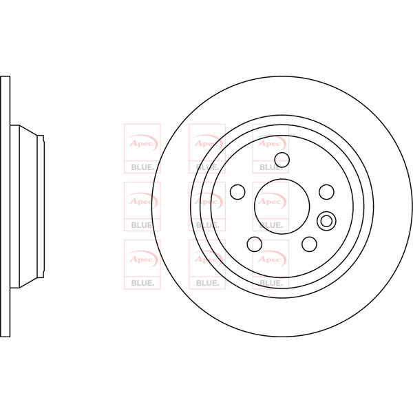 BRAKE DISC (REAR) (SINGLE) image