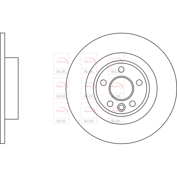 BRAKE DISC (REAR) (SINGLE) image