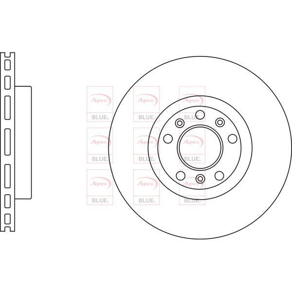 BRAKE DISC (FRONT) (SINGLE) image