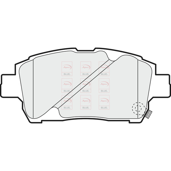 BRAKE PADS (FRONT) (R90) image