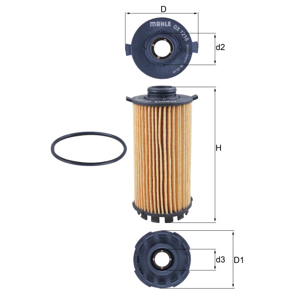 OIL FILTER - ELEMENT image