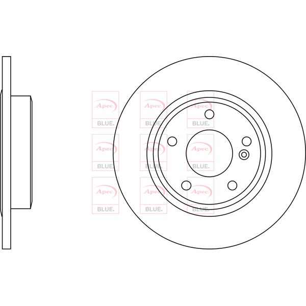 BRAKE DISC (REAR) (SINGLE) image
