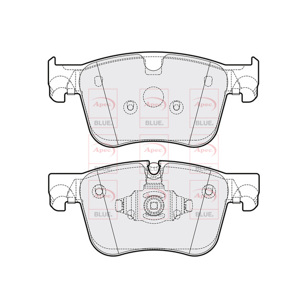 BRAKE PADS (FRONT) (R90) image