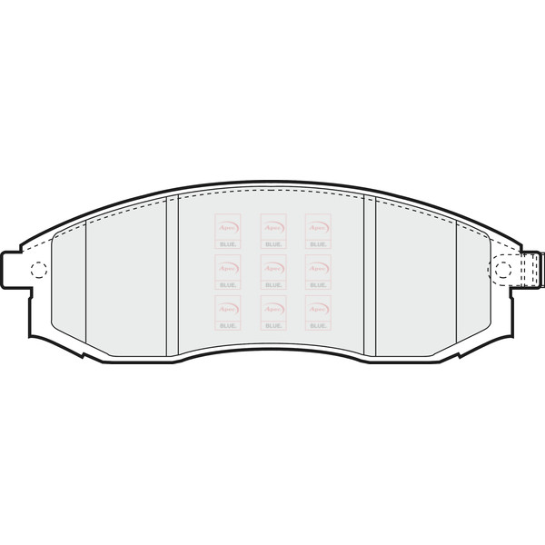 BRAKE PADS (FRONT) (R90) image