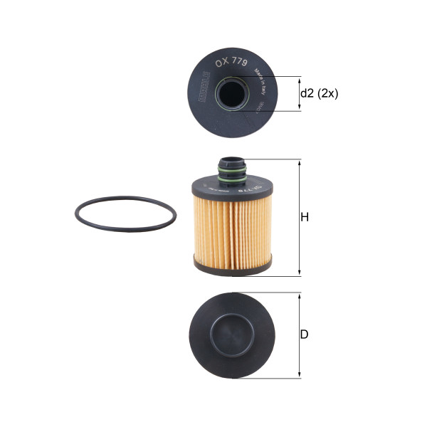 OIL FILTER - ELEMENT image