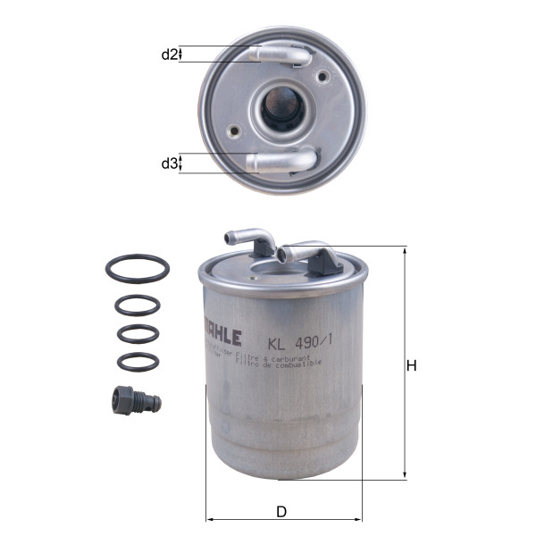 FUEL FILTER - IN-LINE image