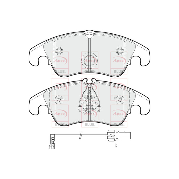BRAKE PADS (FRONT) (R90) image