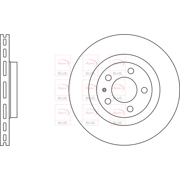 BRAKE DISC (FRONT) (SINGLE) image