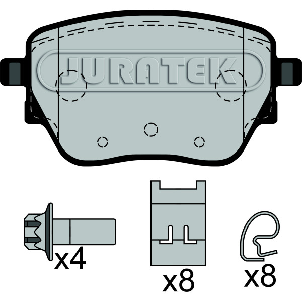 PAD (REAR) - MERCEDES image