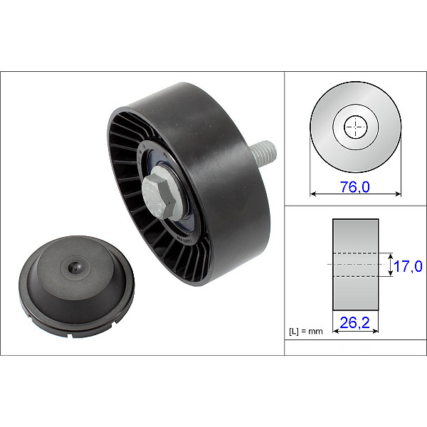 ABDS DEFLECTION PULLEY image