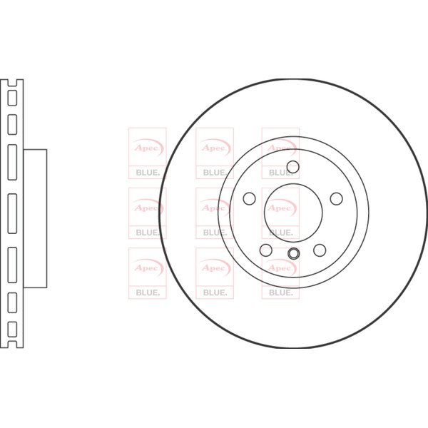 BRAKE DISC (FRONT) (SINGLE) image