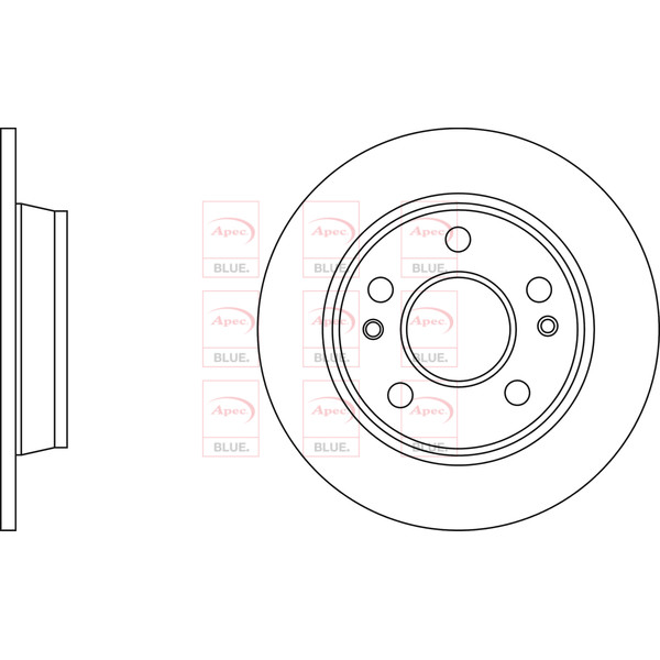BRAKE DISC (REAR) (SINGLE) image