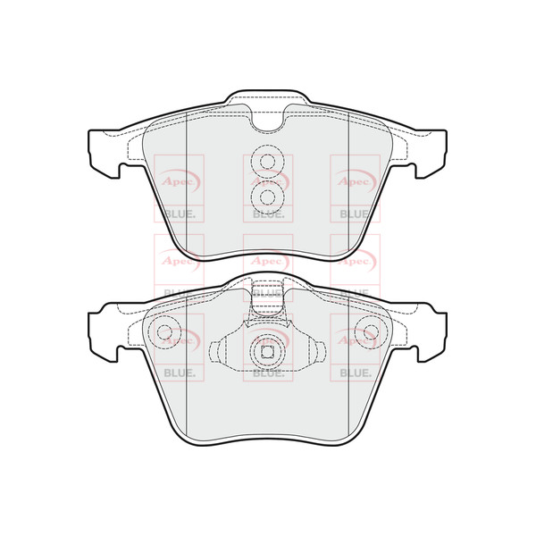 BRAKE PADS (FRONT) (R90) image