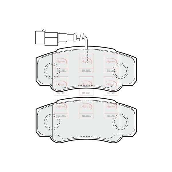 BRAKE PADS (REAR) (R90) image