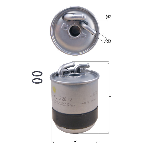 FUEL FILTER - IN-LINE image