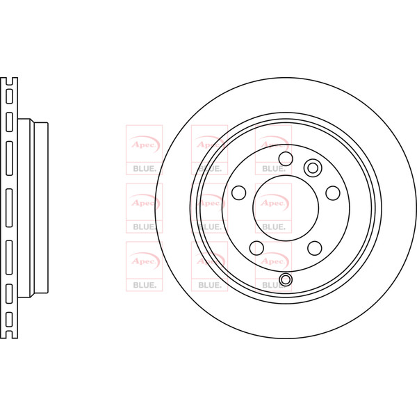 BRAKE DISC (REAR) (SINGLE) image