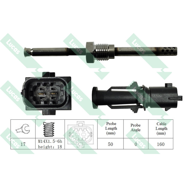 EXHAUST GAS TEMPERATURE SENSOR image