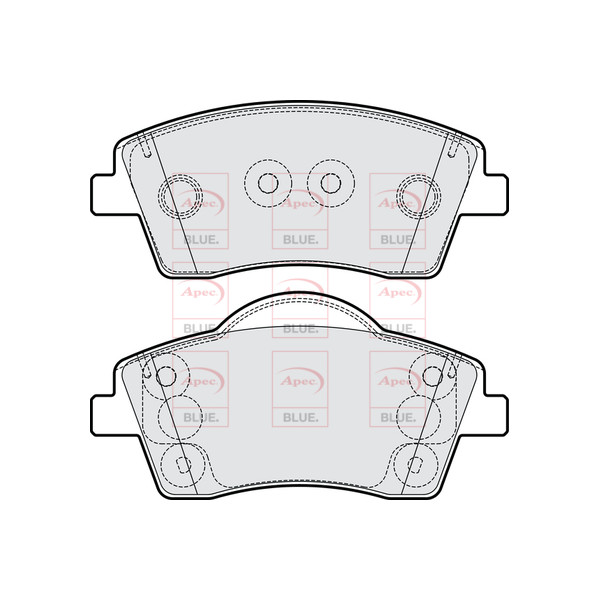 BRAKE PADS (FRONT) (R90) image