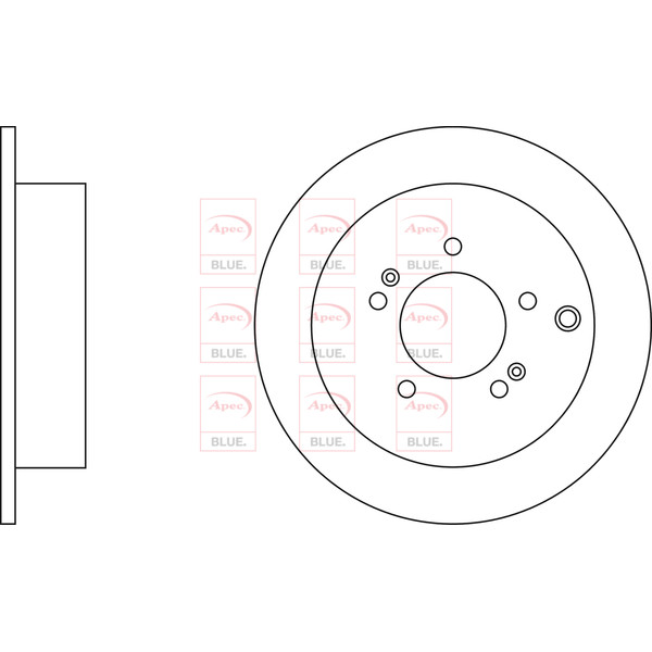 BRAKE DISC (REAR) (SINGLE) image