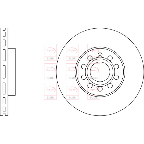 BRAKE DISC (FRONT) (SINGLE) image