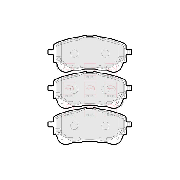BRAKE PADS (FRONT) (R90) image