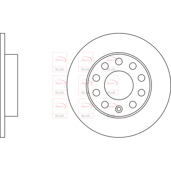 BRAKE DISC (REAR) (SINGLE) image