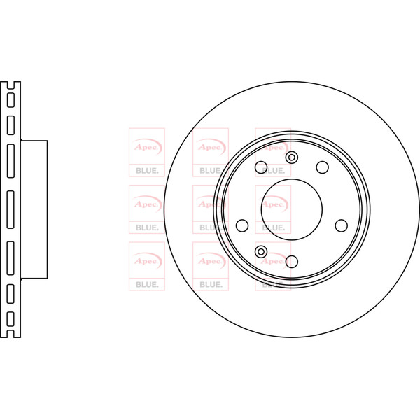 BRAKE DISC (FRONT) (SINGLE) image