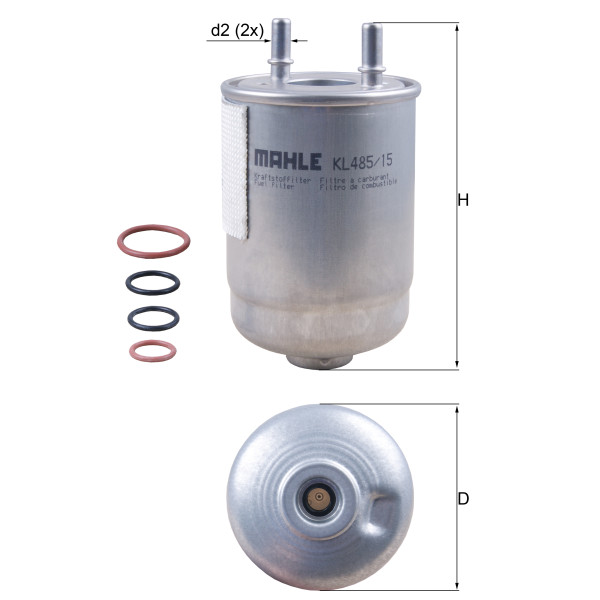 FUEL FILTER - IN-LINE image