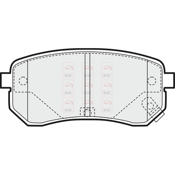 BRAKE PADS (REAR) (R90) image
