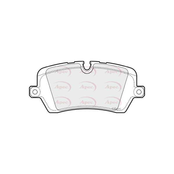 APEC BRAKE PADS (REAR) (R90) image
