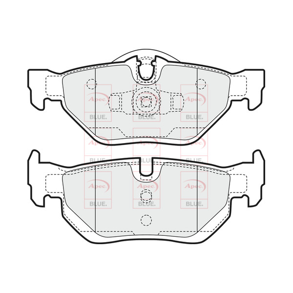 BRAKE PADS (REAR) (R90) image
