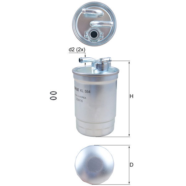 FUEL FILTER - IN-LINE image