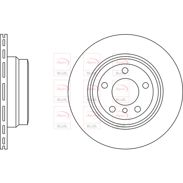 BRAKE DISC (REAR) (SINGLE) image