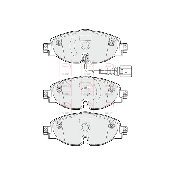 BRAKE PADS (FRONT) (R90) image