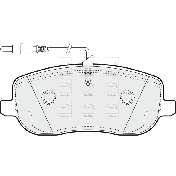 BRAKE PADS (FRONT) (R90) image