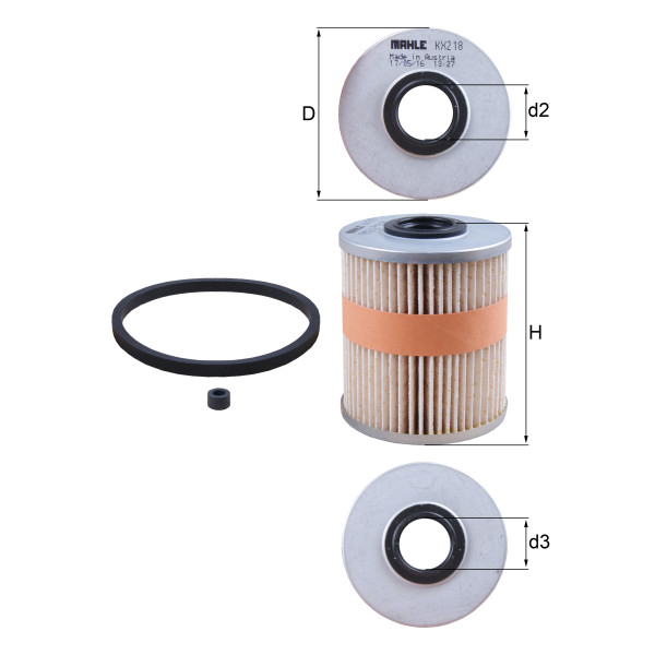FUEL FILTER - ELEMENT image