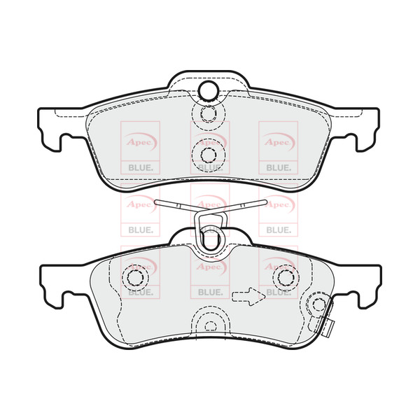 BRAKE PADS (REAR) (R90) image