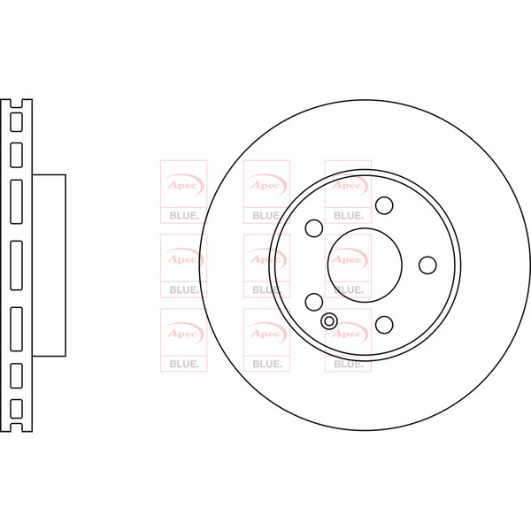 BRAKE DISC (FRONT) (SINGLE) image