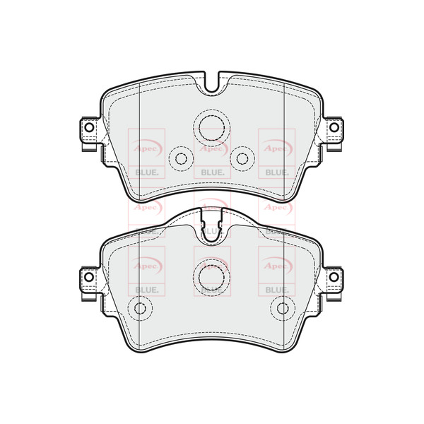 BRAKE PADS (FRONT) (R90) image