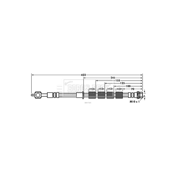 BRAKE HOSE image