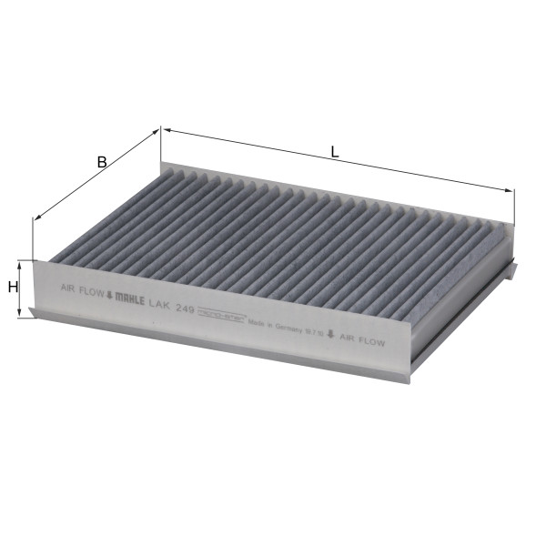 CABIN FILTER - CARBON ACTIVATED image