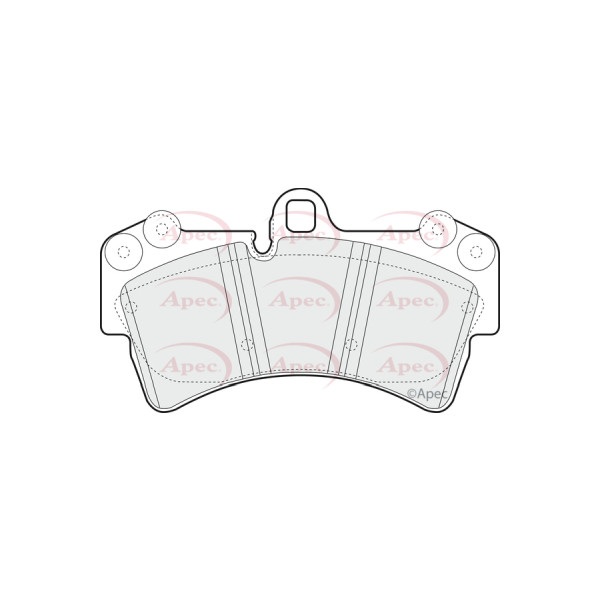 APEC BRAKE PADS (FRONT) (R90) image