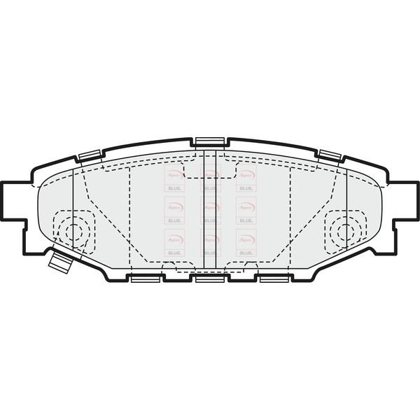 BRAKE PADS (REAR) (R90) image