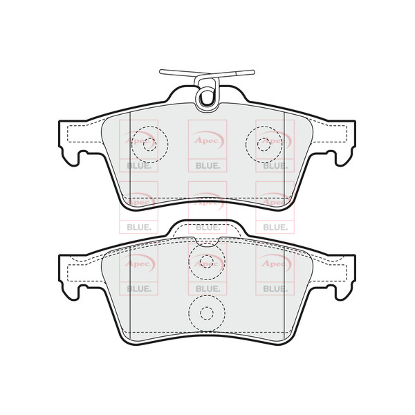 BRAKE PADS (REAR) (R90) image