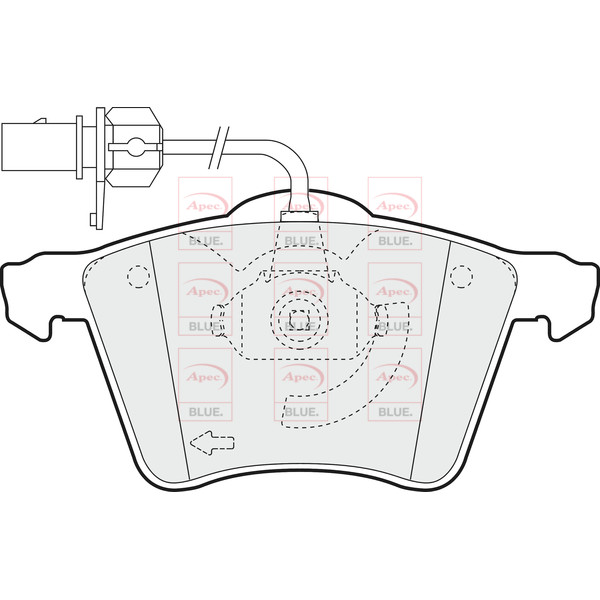 BRAKE PADS (FRONT) (R90) image