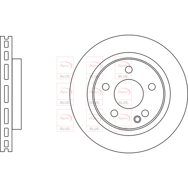 BRAKE DISC (FRONT) (SINGLE) image