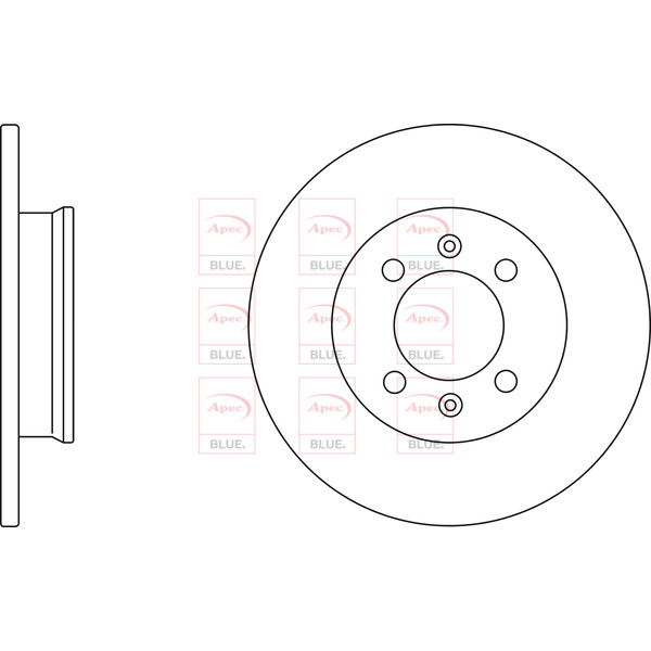 BRAKE DISC (REAR) (SINGLE) image